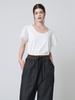 ATHPLATFORM Aw41Th02 See-Through Sleeve Top_White