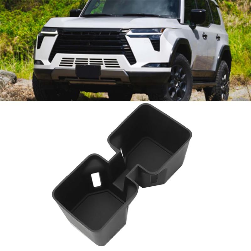 Portable Car Center Console Cup Holder Silicone Pad Water Cup Holder For Lexus GX550 2026+