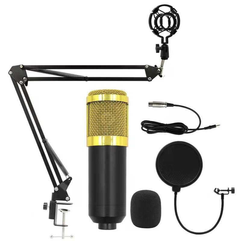 BM800 USB Microphone & Sound Card Set for Podcast Recording & Live Broadcasts
