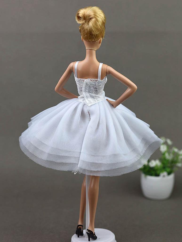 white dress with gloves Aliana Beautiful Off-Shoulder With Gloves White Wedding Dress M / White