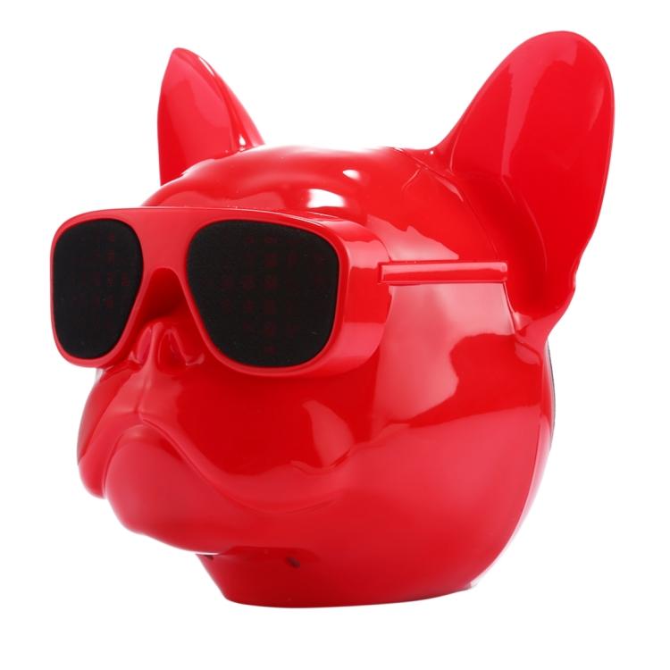

AEROBULL Nano Bulldog Stereo Bluetooth Speaker Cool Artistic Wireless Speaker Red