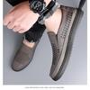 Mode Sommer Mode Plateau Hollow Herren Slipper Designer Neu Weiche Sohle Leder Rindensehne Sohle Lässig Outdoor Sport Herren Sandalen