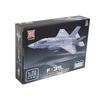 1:72 Amercia F-35 Stealth Fighter Model Creative Military Series Building Blocks Home Decor Assembled Toys For Boys Xmas Gifts