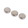 Trumpet Baritone Valve Buttons Chrome Finish Finger Button Kit for Brass Wind Instrument Upgrade and Replacement