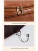Men's PU Leather Hanging Toiletry Bag – Cross-Border Travel Essentials