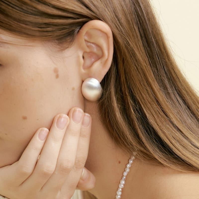 

MATIAS Matt Earring (Silver) Silver