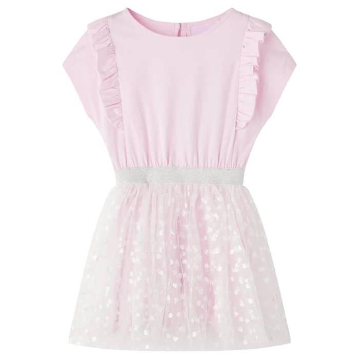 Dress for Girls Light Pink Ruffles 92/104/116/128/140