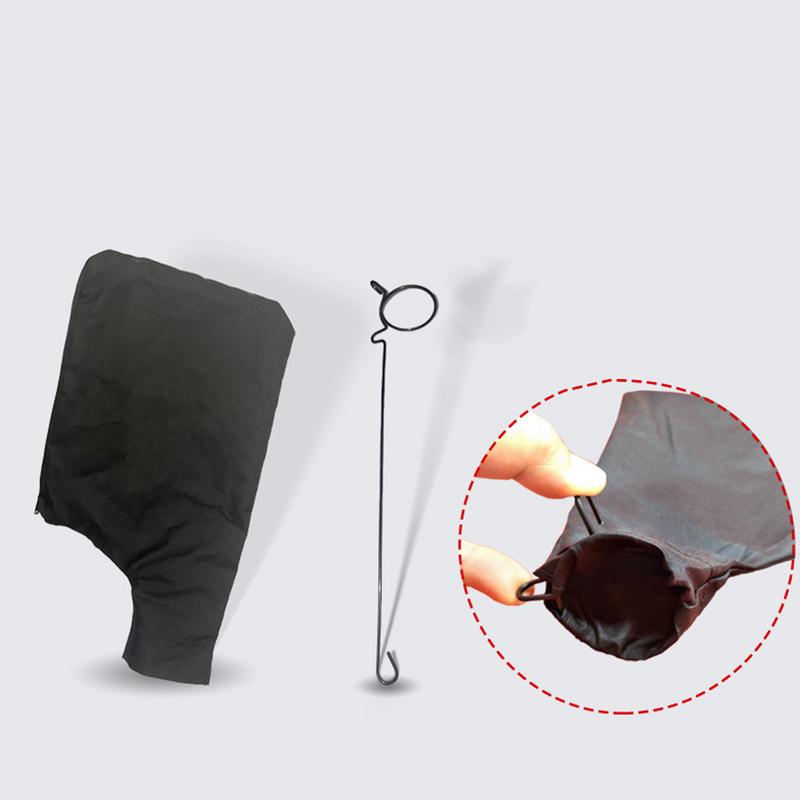 1 Stück Staubschutzbeutel 255 Gehrungssäge Bandschleifer Staubabsaugbeutel Elektrowerkzeuge Schwarzer Stoff Sammelbeutel