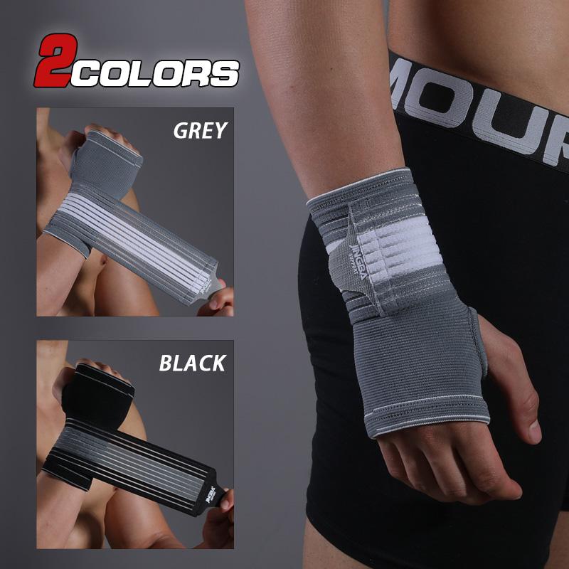 1Pcs Wrist Support Strap For Fitness Boxing Handwraps Compression Bandage Weightlifting Gym Workout