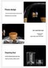 2025 Automatic Electric Ceramic Stove & Large Glass Tea Kettle Set - High Temp Resistant for Brewing