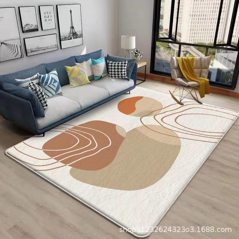 Minimalist Light Luxury Carpet for Living Room or Bedroom