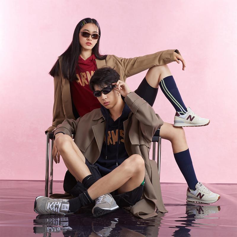 New Balance 574 'Grey White' 2022 Sneakers ML574EVG