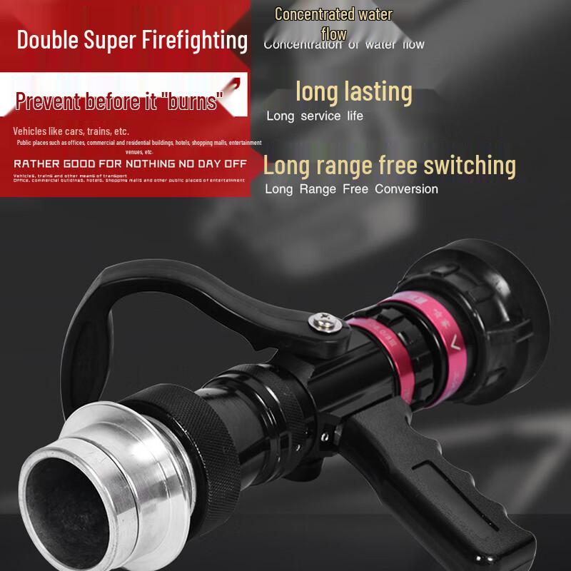 Miling No-Recoil Multi-functional Fire Nozzle