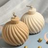 A Top Quality Ball Candle Resin Silicone Mould - Reusable Round Craft Mould for DIY Holiday Decor Jewelry Making Handmade Gifts