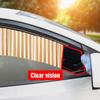 Magnets Car Sunshade Curtain Universal Side Window Sliding Car Retractable Interior Track Shades Accessories Car Curtains Q9S2
