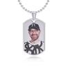 Männer Anhänger Halsketten Personalisieren Gravieren Name Individuell Das Foto der Familie,Bild Worte Datum Anhänger Dogtag,Liebe Andenken Geschenke