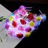 Luminous Feather Bunny Ear Plush Headband Hair Clip - Fun Accessories & Gifts