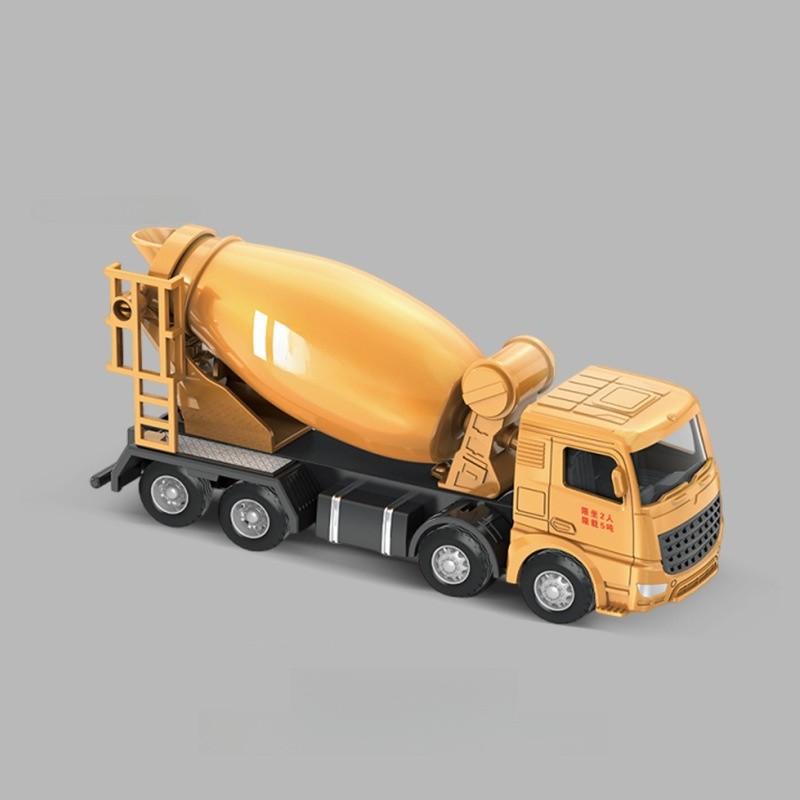 Alloy Excavator Construction Toy For Kids With Inertia Drive And Articulated Joints
