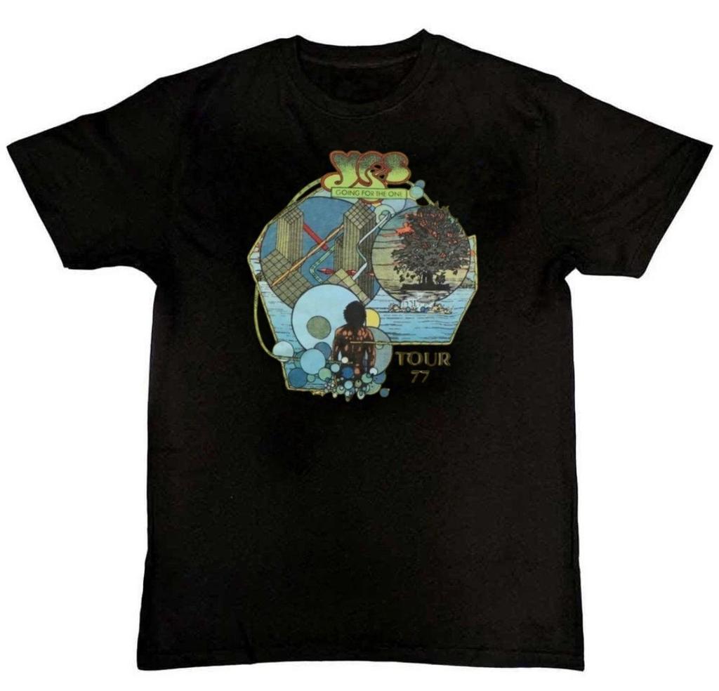 YES Band GOING FOR THE ONE TOUR Graphic Mens T-Shirt