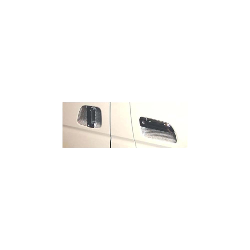 HASEPRO (Hase Pro) Magical Carbon Door Handle Guard for Toyota Hiace/RegiusAce 200 Series, Silver CDGT-5S