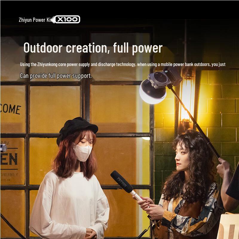 Zhiyun 100W COB Videoscheinwerfer Serie & Zubehör