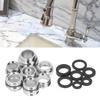 7Pcs/Set Male Female Faucet Adapter Kit with Gasket Brass Aerator Adapter Set for Garden Hose Kitchen Sink