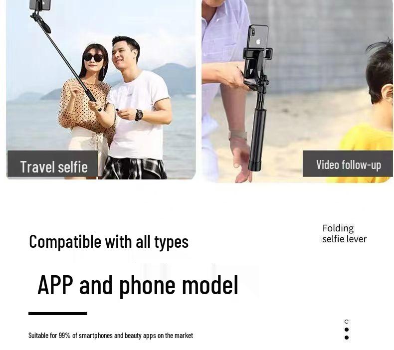 2025 Luxury All-Metal Selfie Stick & Tripod for Steady Video and Photos