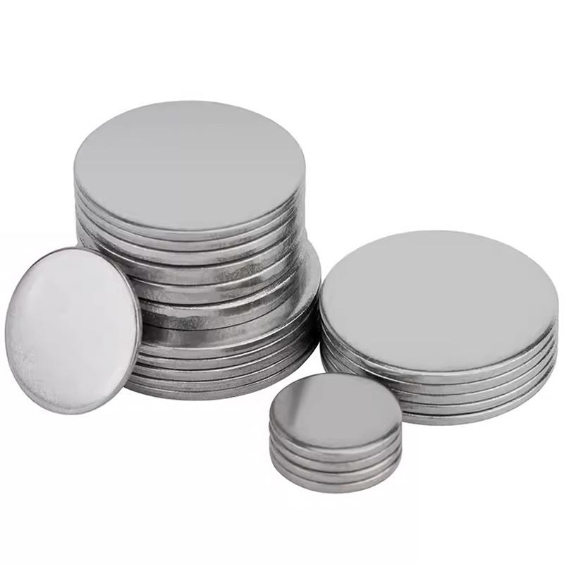 20 Pezzi Diametro 13/14/15/16/18/20mm Spessore 1mm-3mm Acciaio Inossidabile 304 Disco Piatto Circolare Rondella Piatta