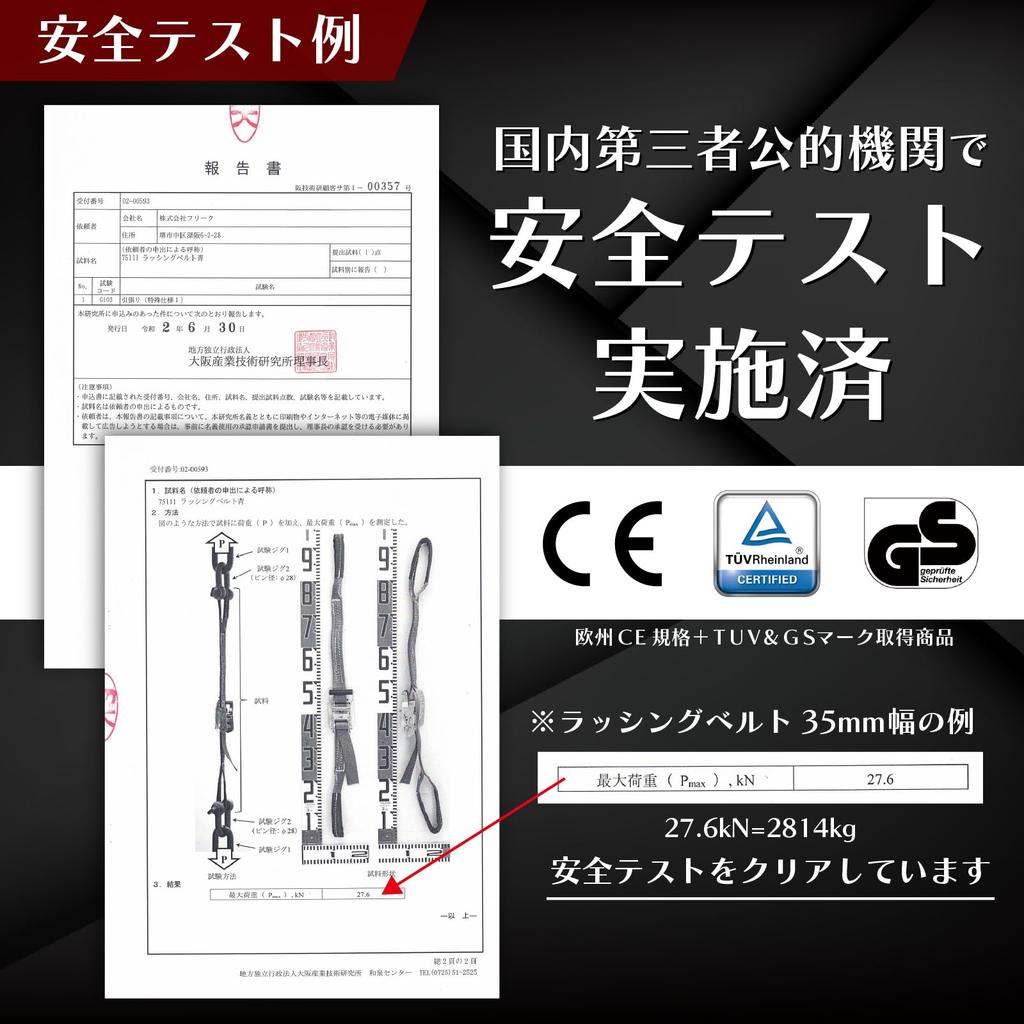 FK Blaue Zurrgurt, Typ CE2NT, Endlosschlaufe, 1 Tonne, 35 mm Breit x 3 m Lang