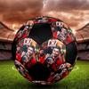 1 pz Pallone da Calcio Cristiano Ronaldo Taglia 5 Pallone da Calcetto Indoor alla Moda Colorato Gioco in Giardino - Ottimo Regalo per Appassionati di Sport HE19