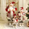60CM Large Santa Claus Dolls Ornaments Standing Santa Figurine Doll Christmas Home Decoration Kids Gift navidad home decor