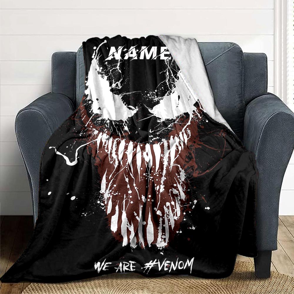 Custom Name "Spider-Man: Web Heroes" blanket for Couch & Bed, Plush Cozy Fuzzy Blanket Super Soft & Warm Blankets for Fall and Winter. 090816