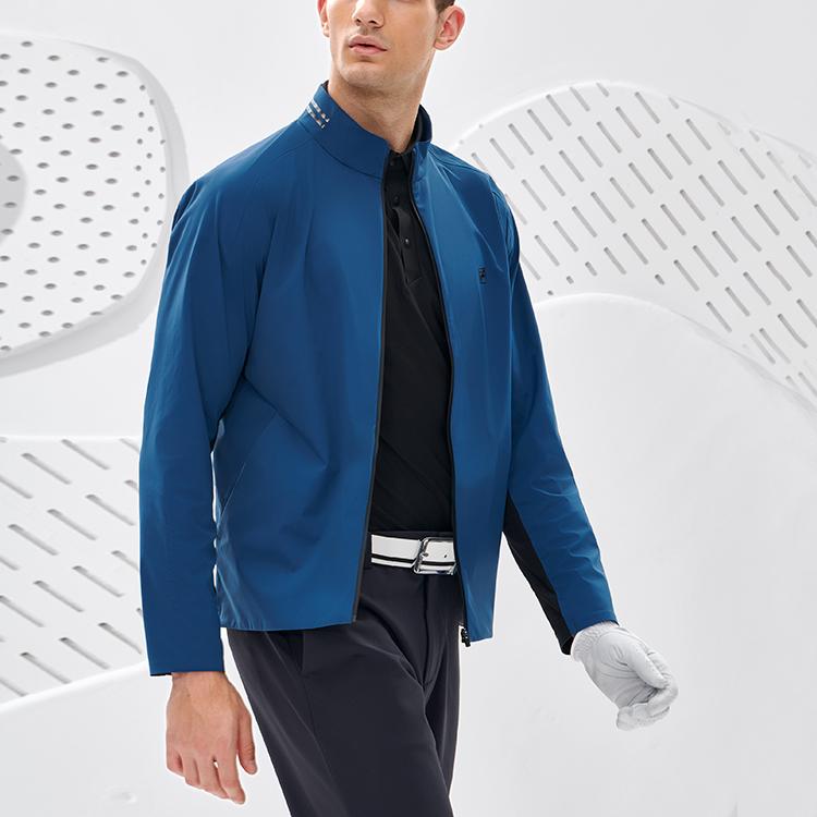 New FILA Athletics Jackets Men's Poseidon Blue A11M235705F-DB