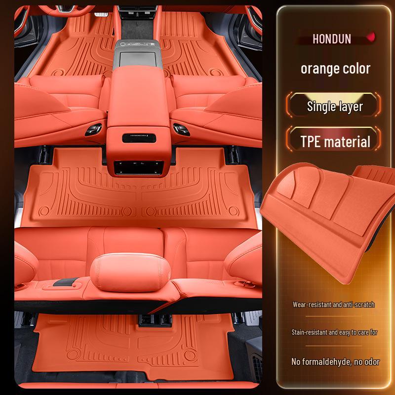 BYD Tang L 2025 ТПЭ Коврики в салон для нового электромобиля DM BYD Tang L with fridge