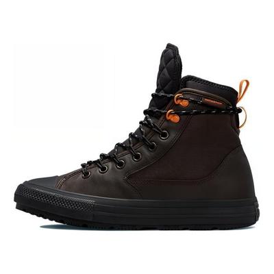 Casual Non-slip and Wear-resistant High-top Board Shoes Unisex Khaki Brown