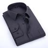 Men's White Long Sleeve Business Shirt - Spring/Autumn Formal Korean Style