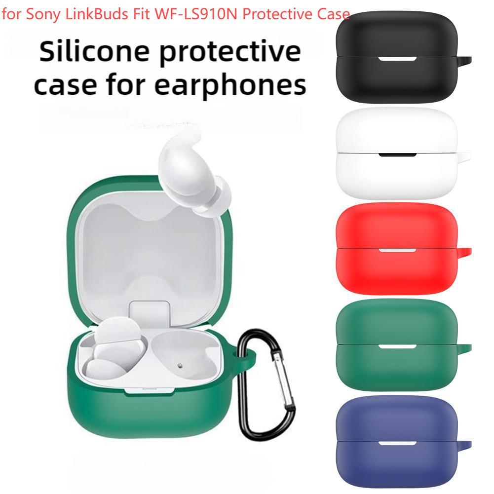 Silicone Earphone Cover For Sony LinkBuds Fit WF-LS910N Dustproof Anti Scratch Headphone Protective Case Accessories