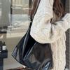 Y2k Large Capacity Crossbody Bag Hobo Women Handbag Soft Leather Shoulder Bag  Girls