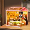 Craft Doll Houses with Furniture Tiny House Diorama for Teens And Kids