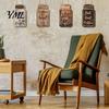 Coffee Station Hanging Decoration 4Pcs Bar Wooden Wall Sign, Farmhouse Rustic Mason Jar Kitchen Sign Decoration, Art Plaque for Cafe Dining