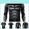 Batman Cosplay Kompressions-Langarm-T-Shirt Für Männer