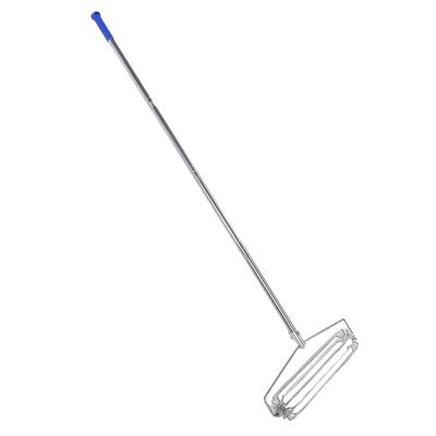 Sand Bunker Rake 4.5FT 304 Stainless Steel Course Roller Sand Trap Rake for     High   Baseball Fields Garden Landscape Beach