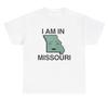 I Am In Missouri T Shirt Funny Oddly Specific Misery Pun Mental Health Gift Tee
