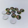 BQVLT1 2pcs11mm 14mm 15mm ForAlfa Romeo 159 147 156 Giulietta GT Aluminium Car Key Emblem StickersMito Brera Giulia F1 Stelvio Volante