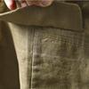 Vintage Patchwork Pockets Sleeveless Summer Coat Women Solid Color Button Johnature Female Coats
