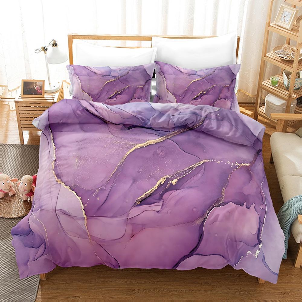 Art Design Bedding Sets Comforter Quilt Bed Cover Duvet Cover Pillow Case 2-3 Pieces Sets Kids Adult Size Home Decoration