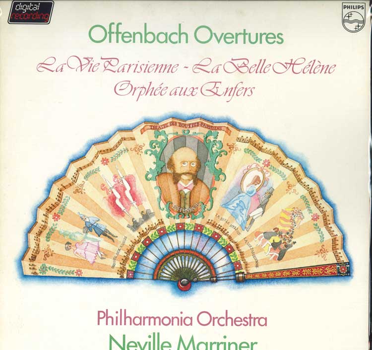 

LP Record - Offenbach: Overtures to Heaven and 28PC63 PHILIPS Japan Classical Used