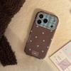 Leather Retro Star Pendant Suitable for iPhone 16, 17 Pro Max, iPhone 15 Full Protection, 13 Anti-drop, 11