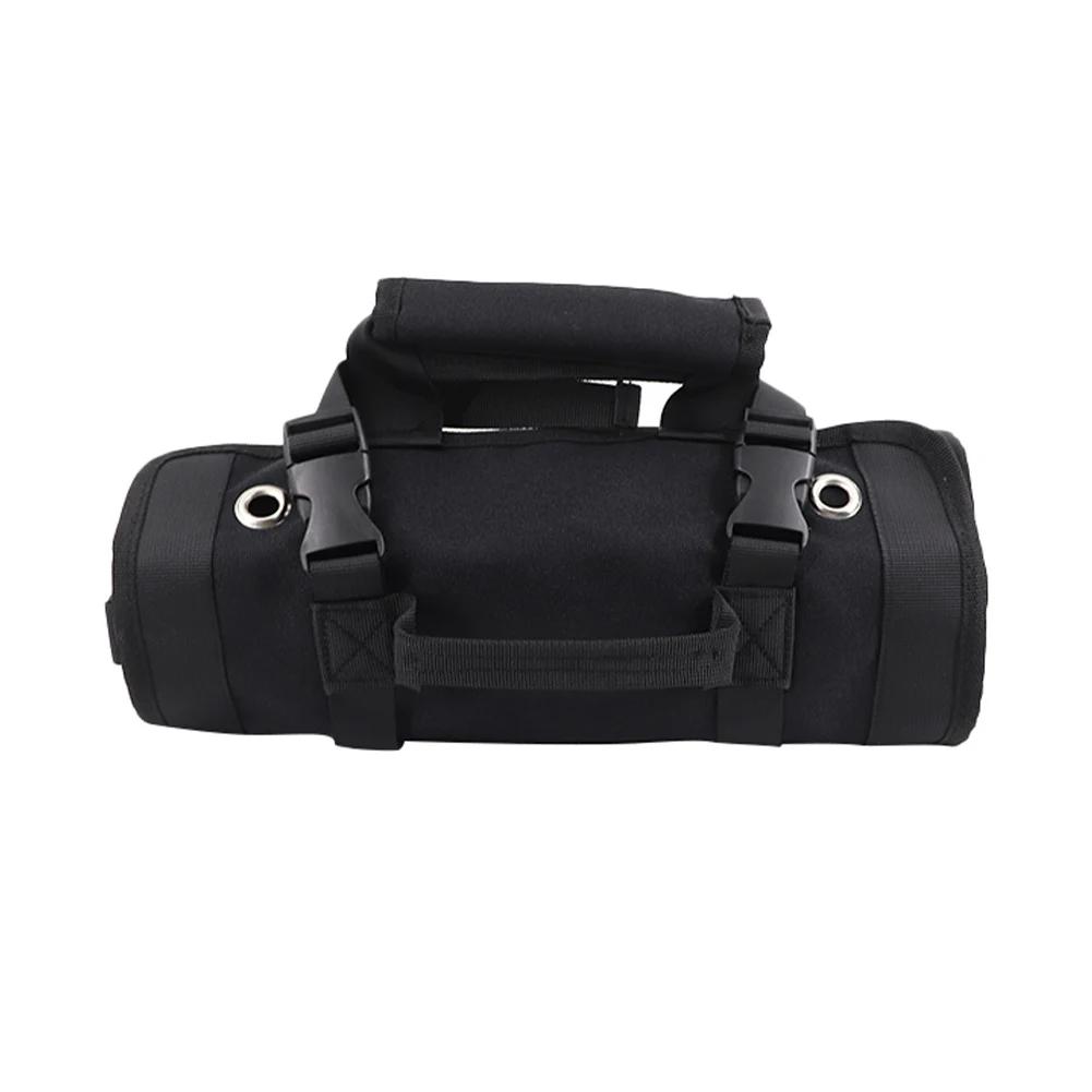 Tool Roll Organizer Multi Pocket Hanging Tool Roll Portable Tool Organizer Carrier Bag for Mechanic/Electrician/Motorcycle/Truck