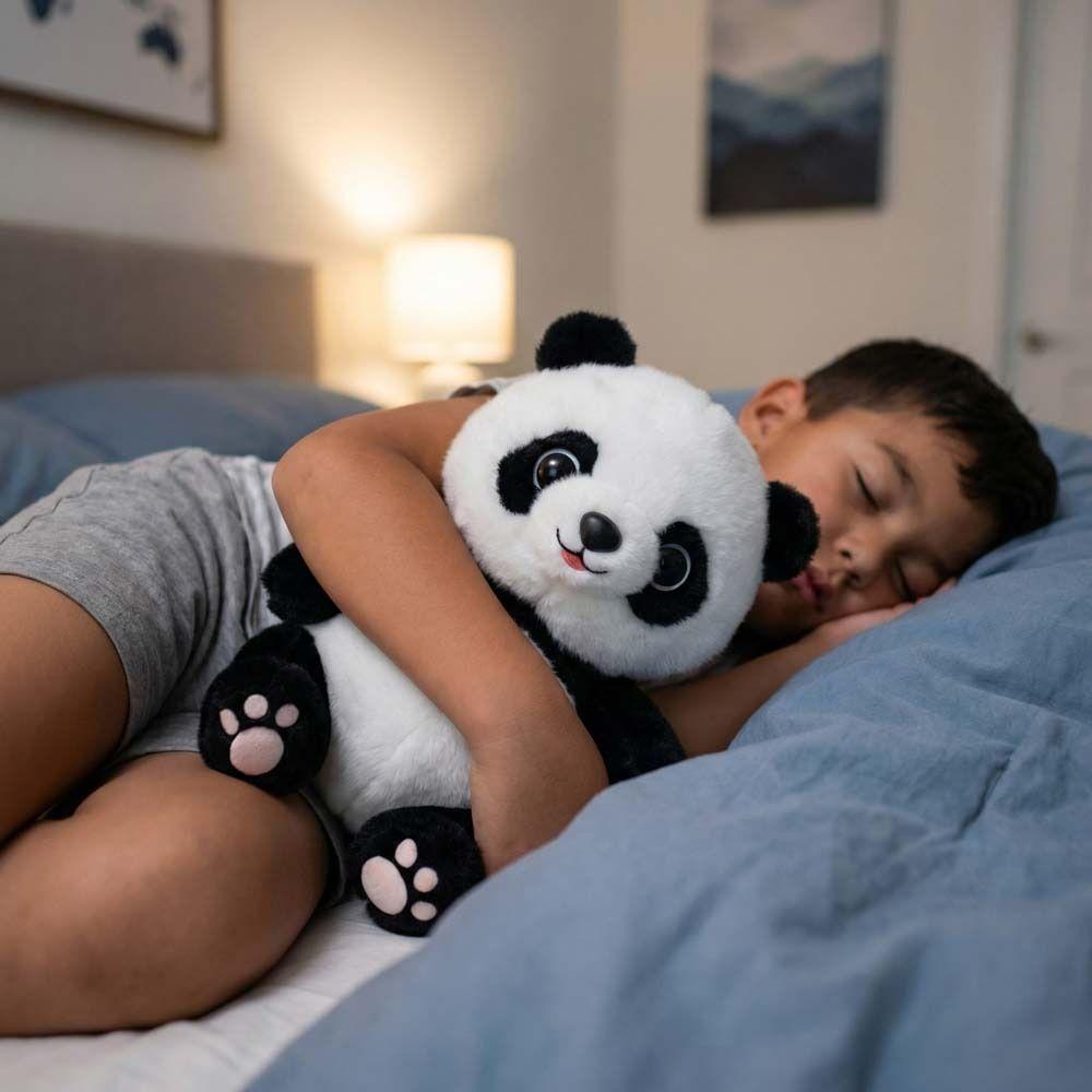 Home Decoration Stuffed Panda Doll Bedroom Sofa Panda Throw Pillows  Headboard Cushion